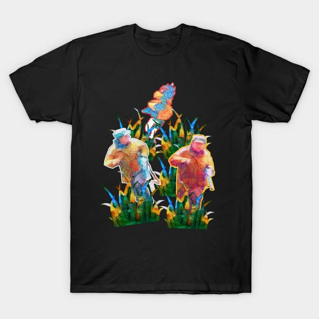 Pheasant Hunting T-Shirt by OldManLucy